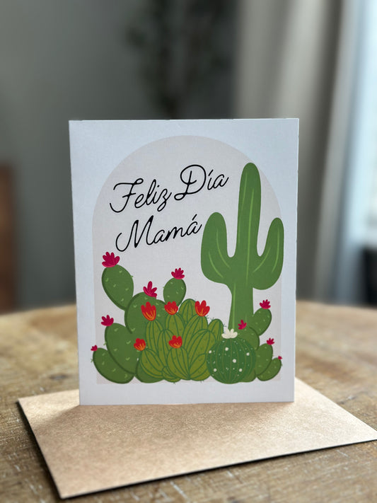 Feliz Dia Mama, Mother's Day Greeting Card