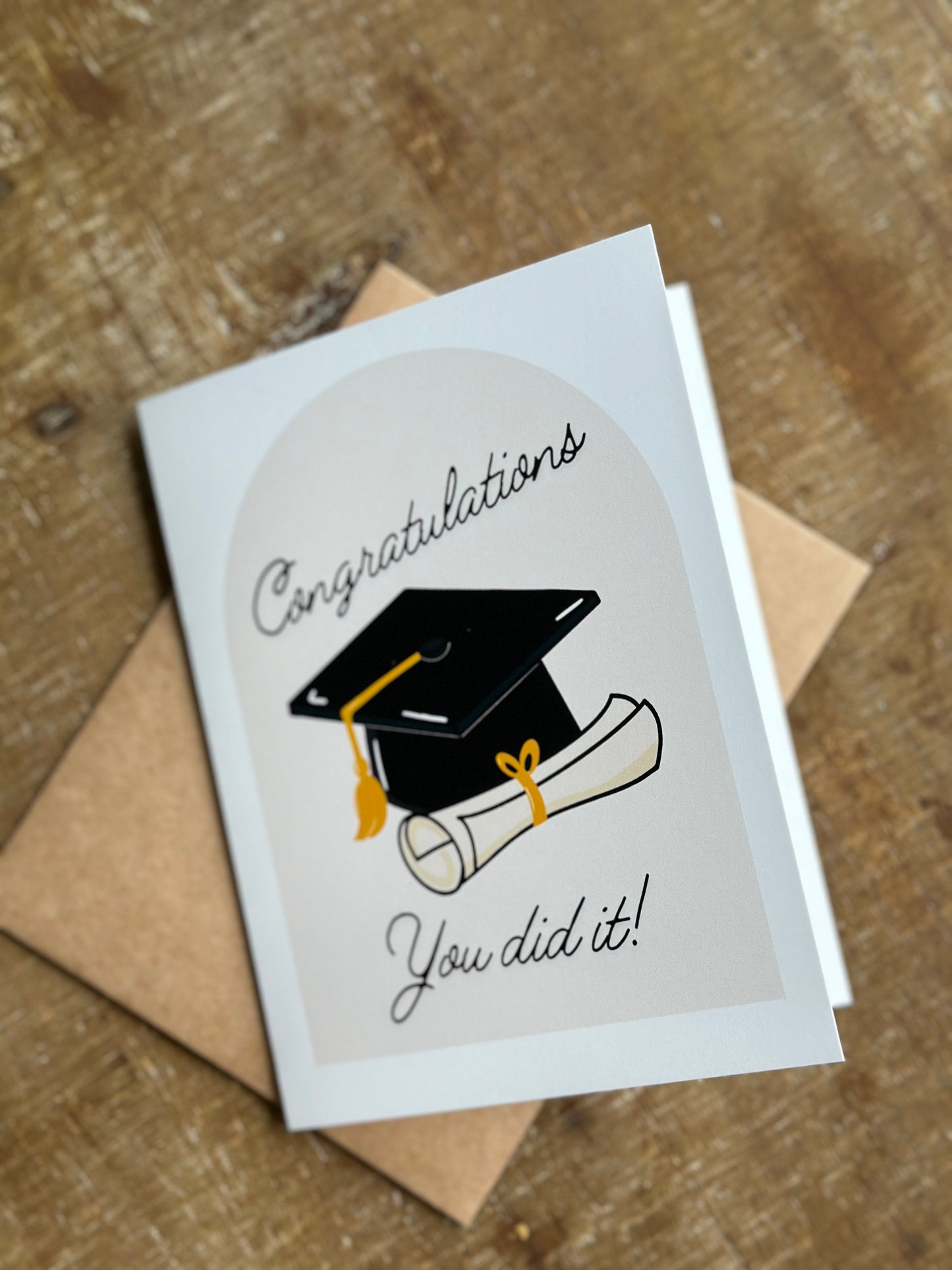 Congratulations Graduation Greeting Card