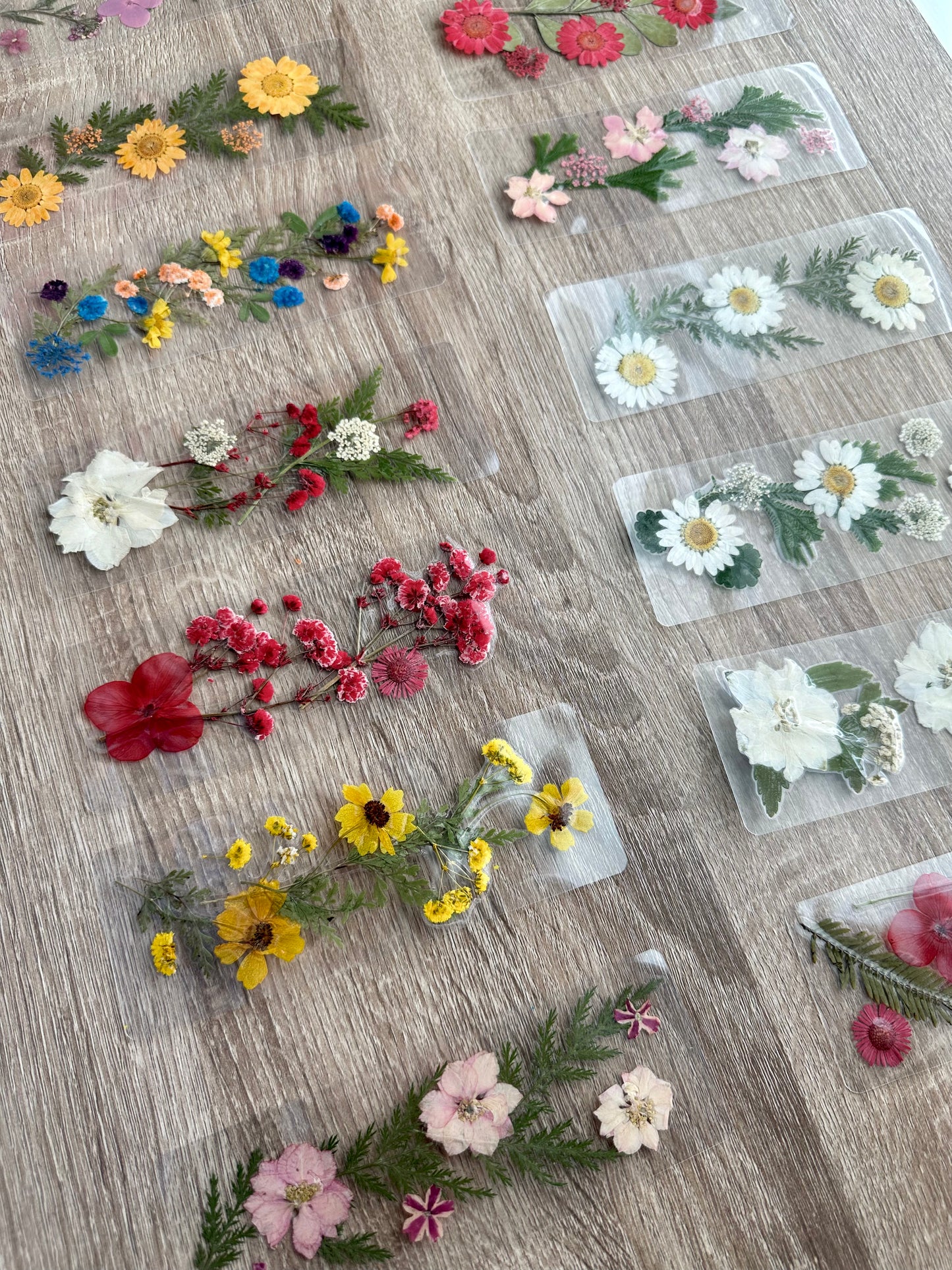 Real Pressed Flower Bookmark