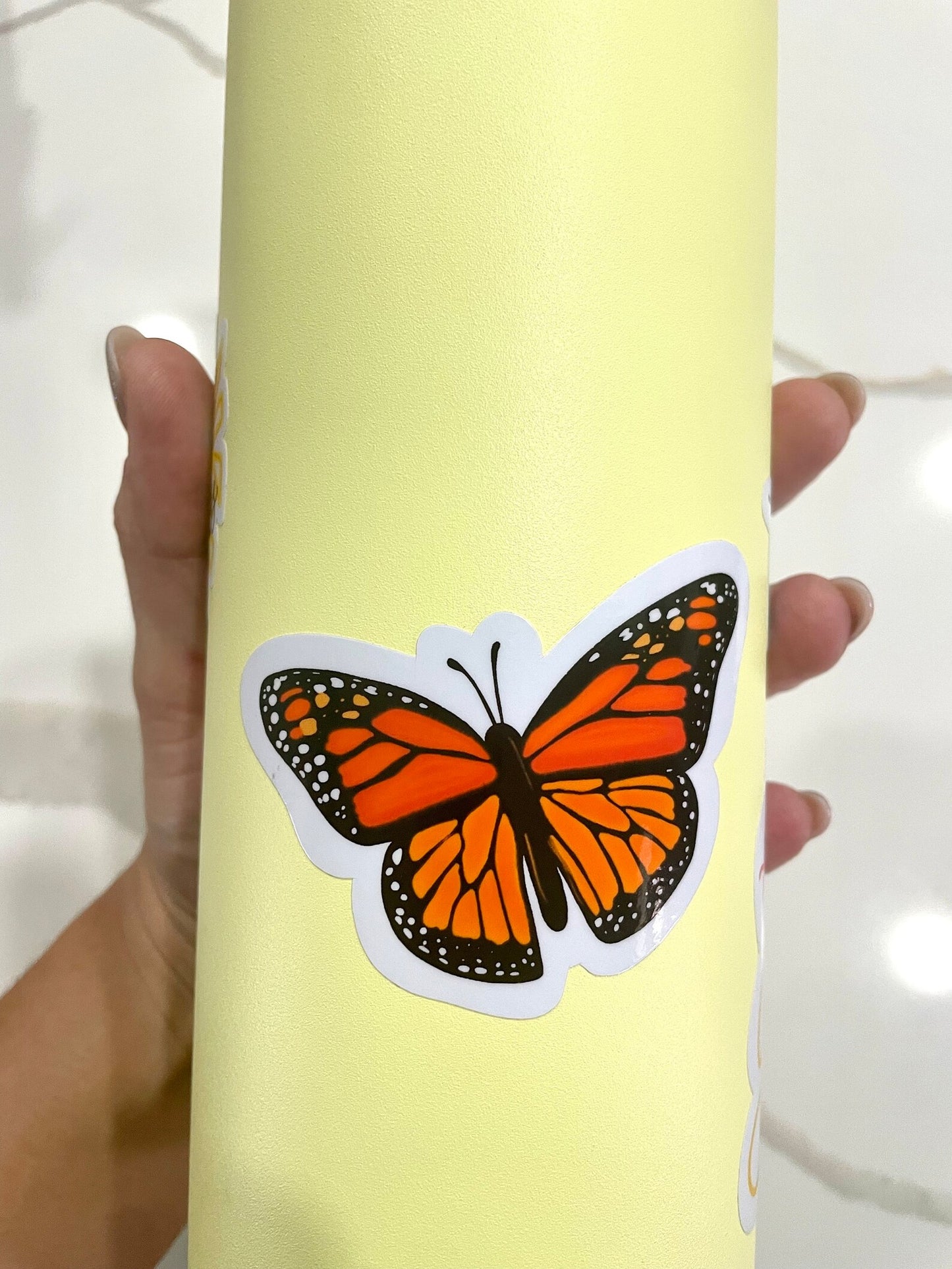 Monarch Butterfly Vinyl Sticker