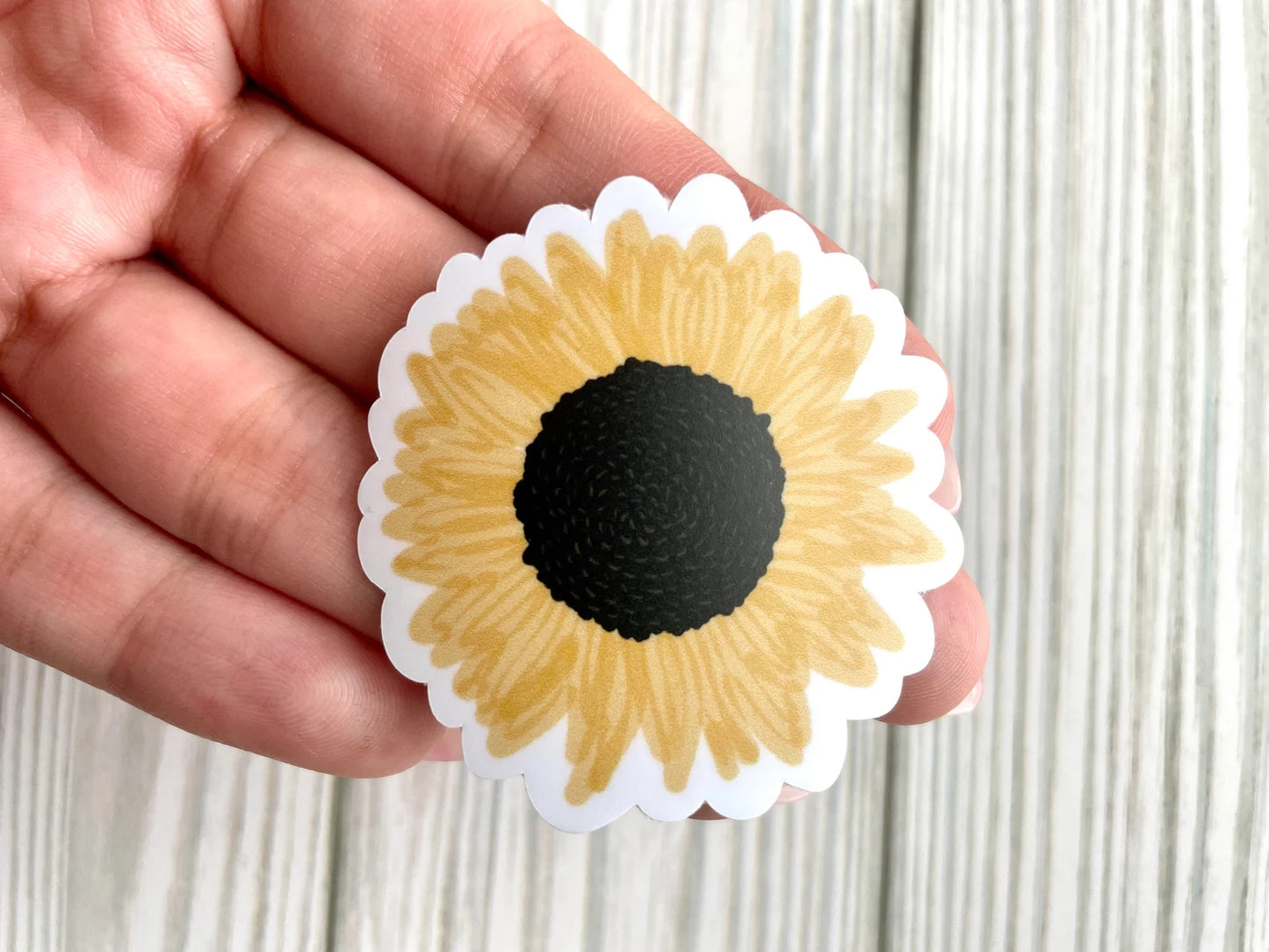 Sunflower Vinyl Sticker