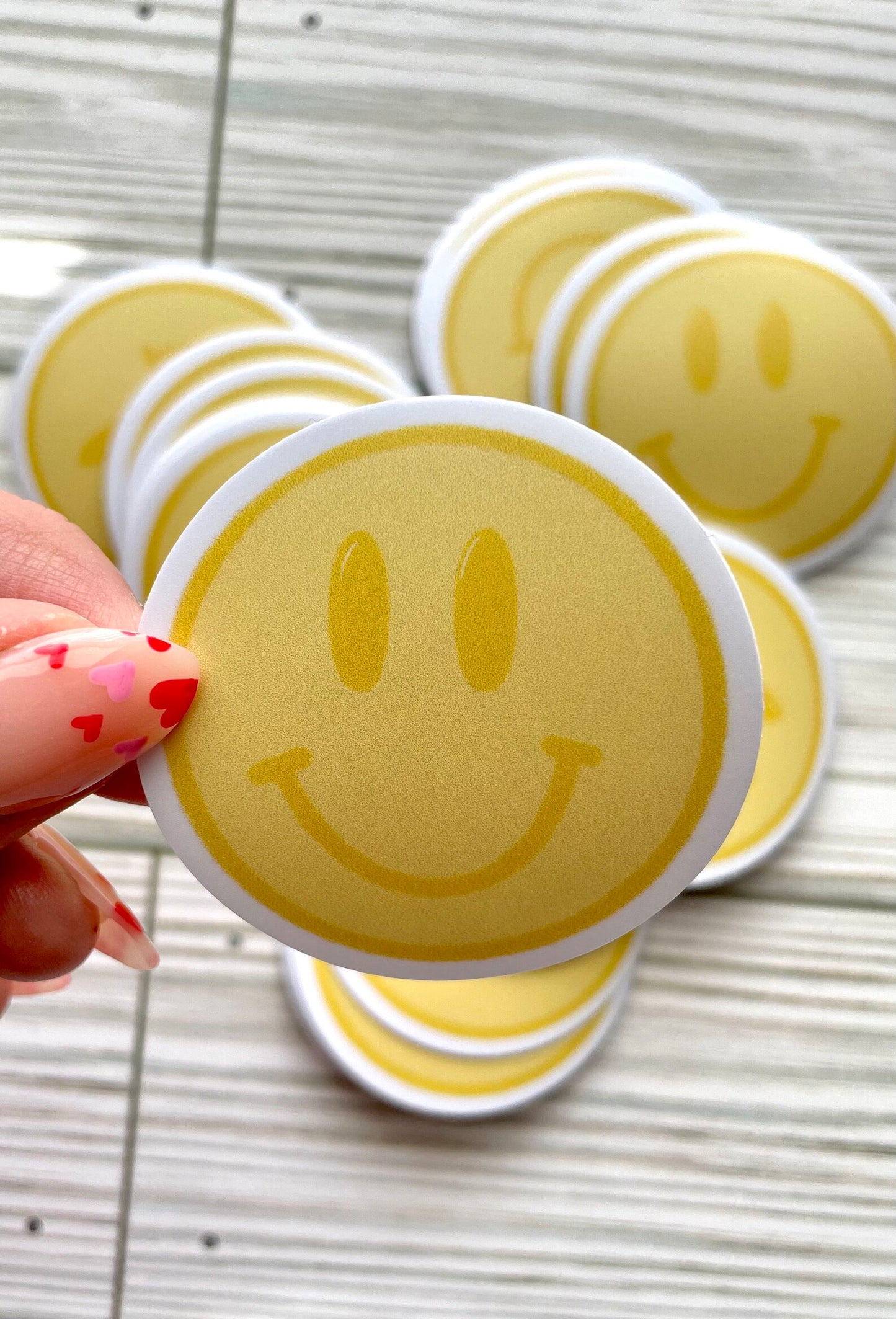 Smiley Vinyl Sticker