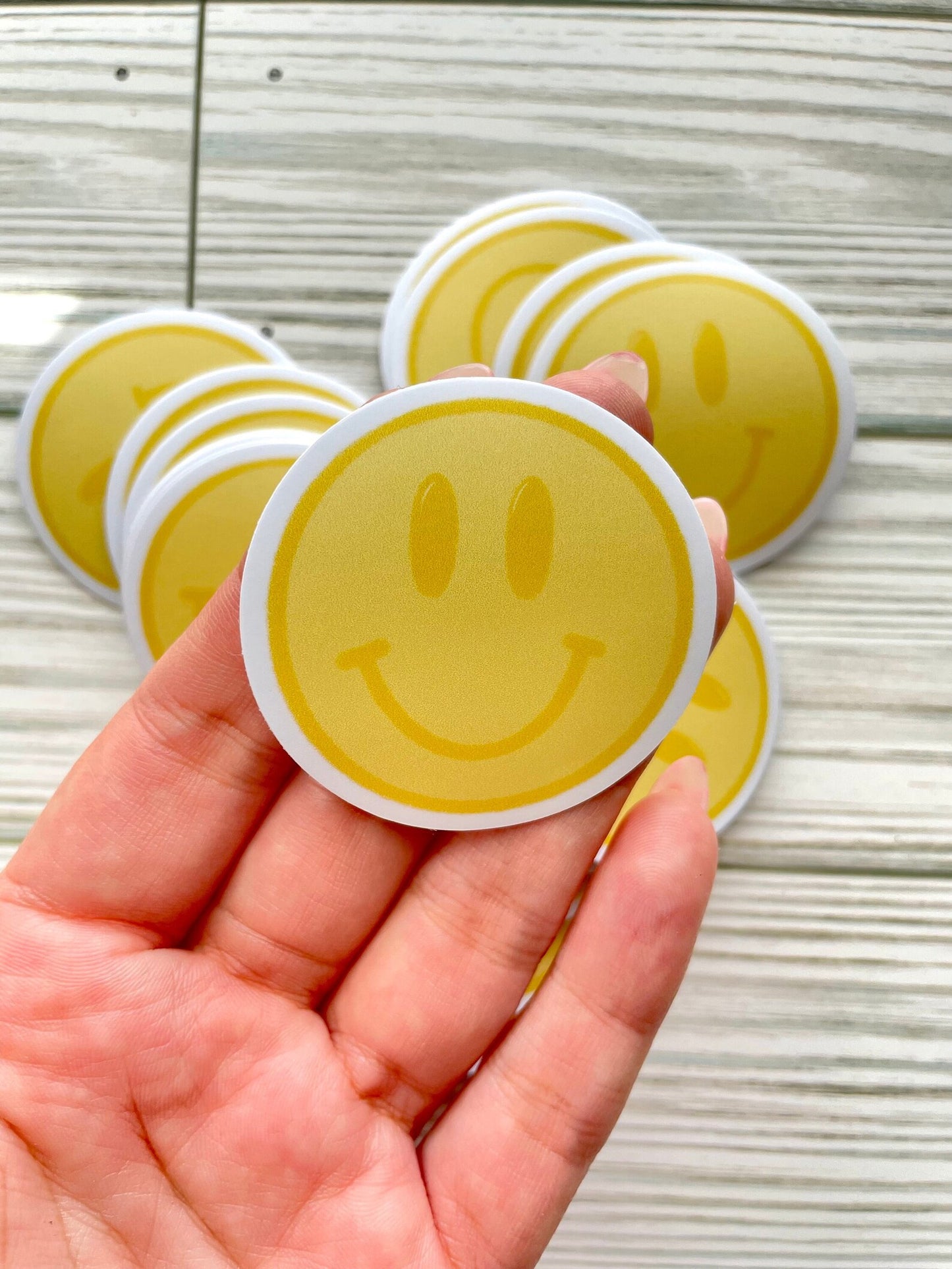 Smiley Vinyl Sticker