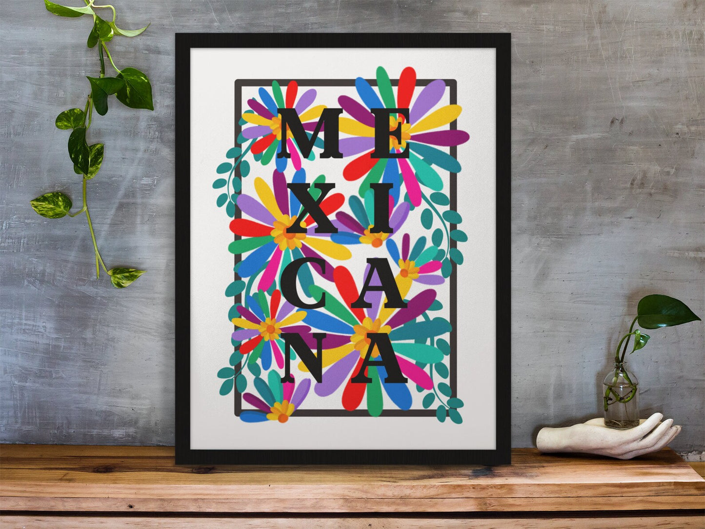 Mexicana Art Print (Otomi Inspired)