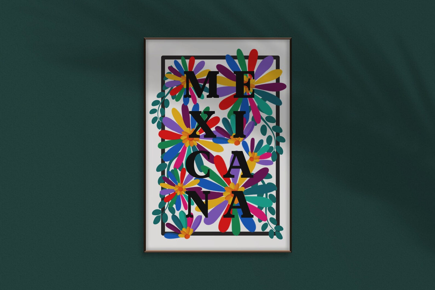 Mexicana Art Print (Otomi Inspired)