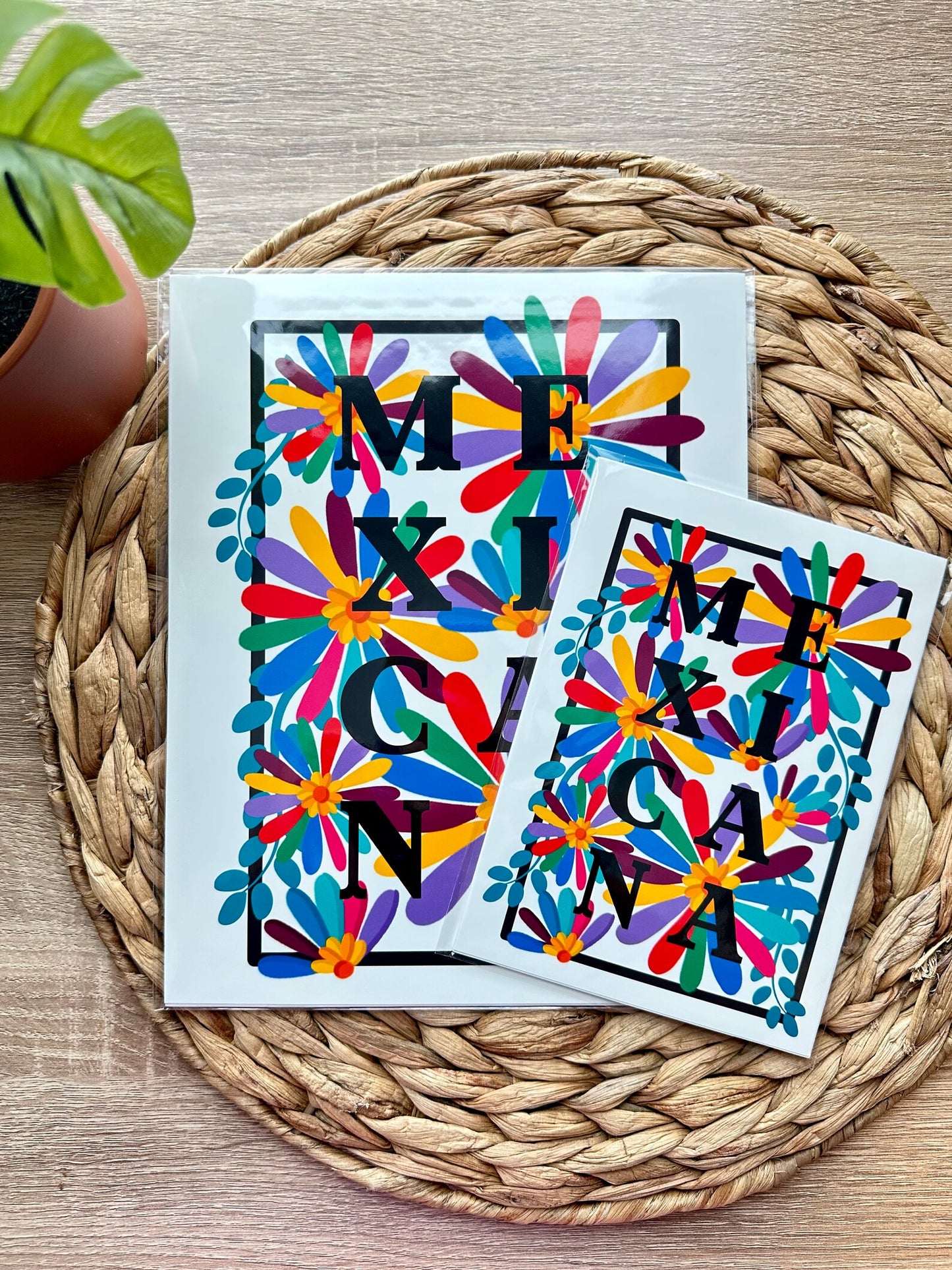 Mexicana Art Print (Otomi Inspired)