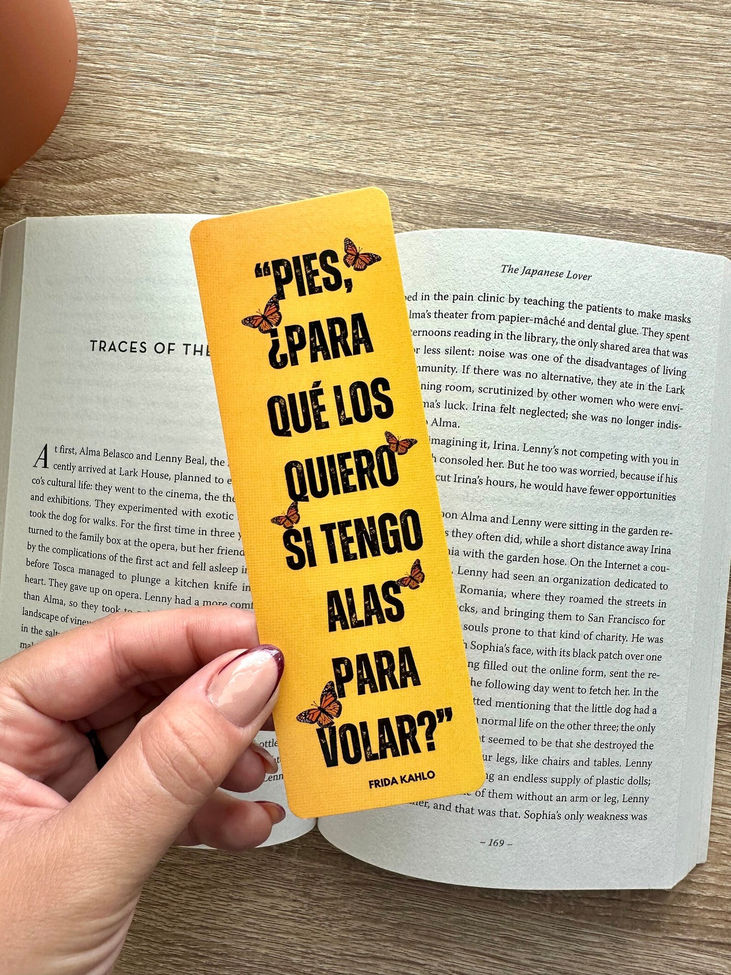 Frida Quote Bookmark