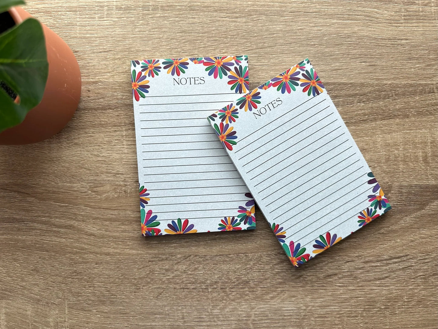 Floral Notepad (Otomi Inspired)