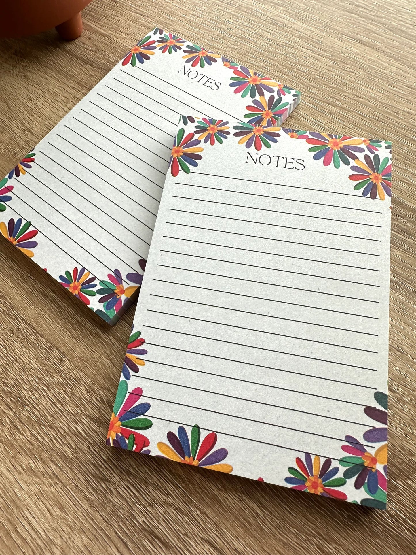 Floral Notepad (Otomi Inspired)