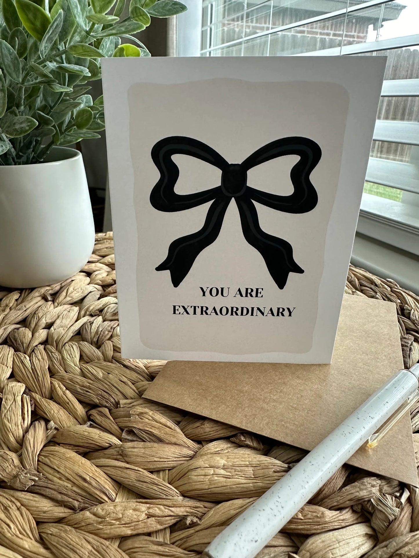 You are Extraordinary Coquette Greeting Card