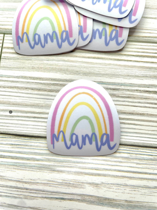 Rainbow Mama Vinyl Sticker