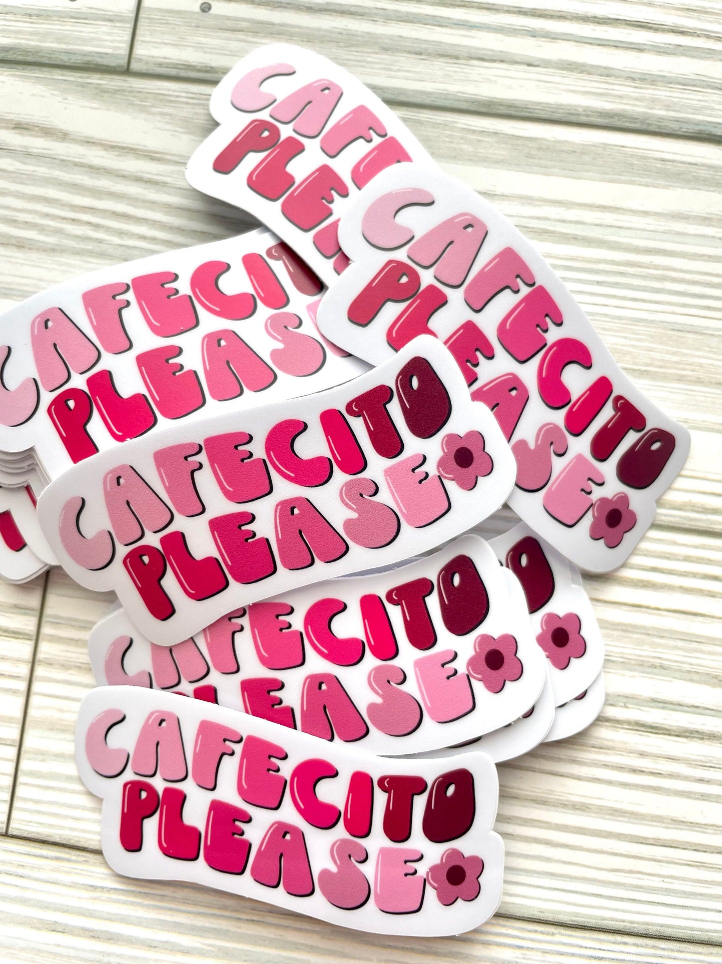 Cafecito Please Sticker