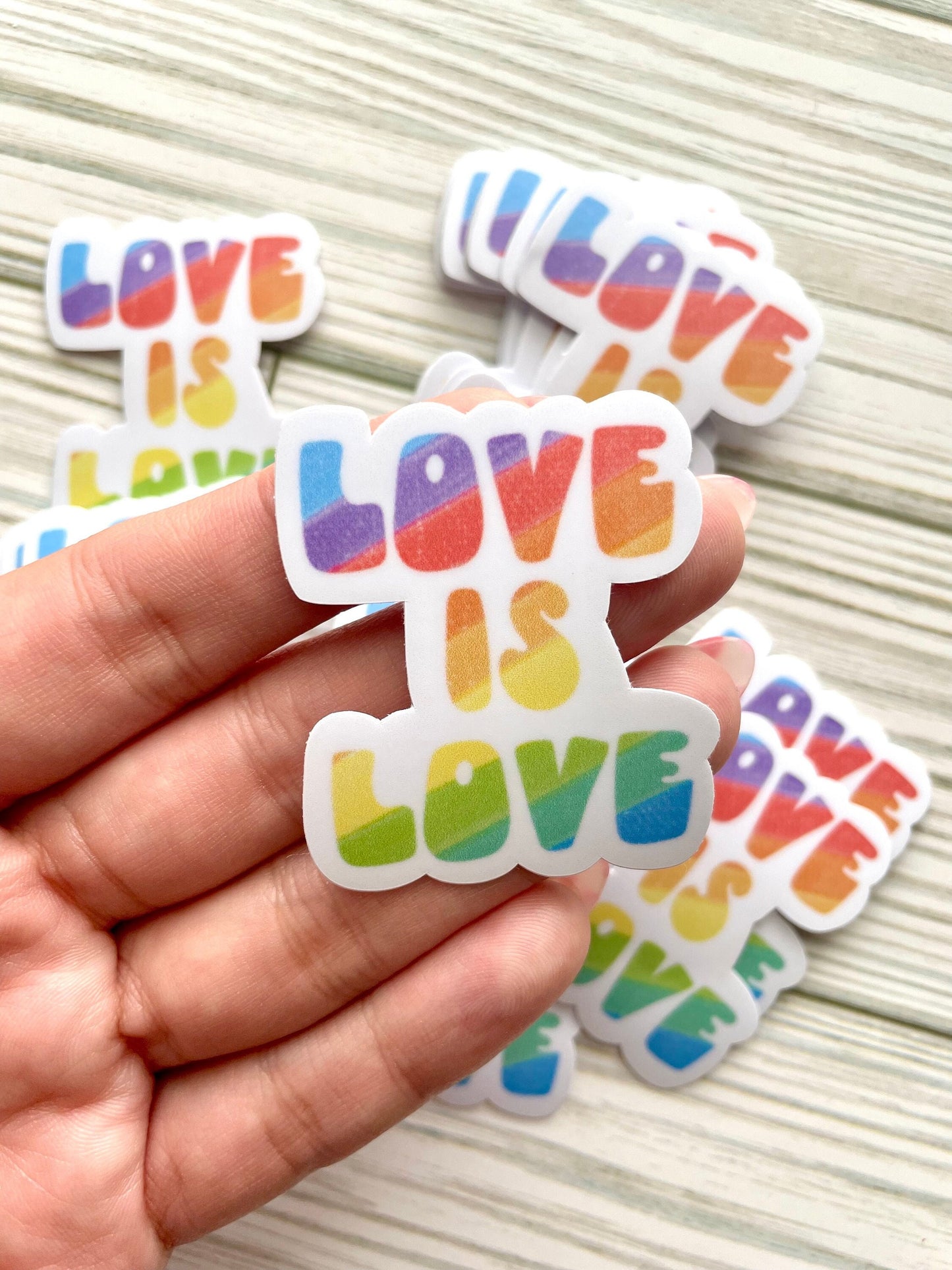 Love is Love Vinyl Sticker