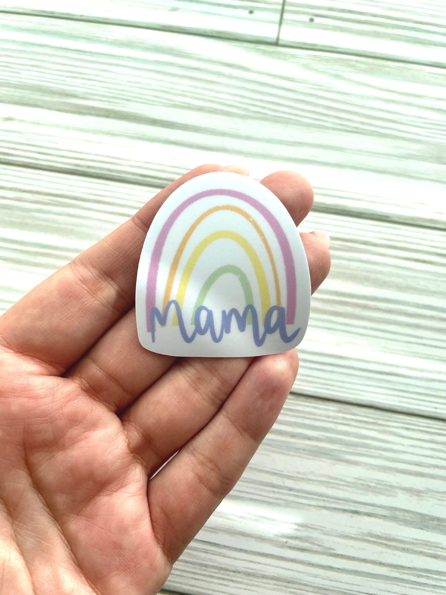 Rainbow Mama Vinyl Sticker