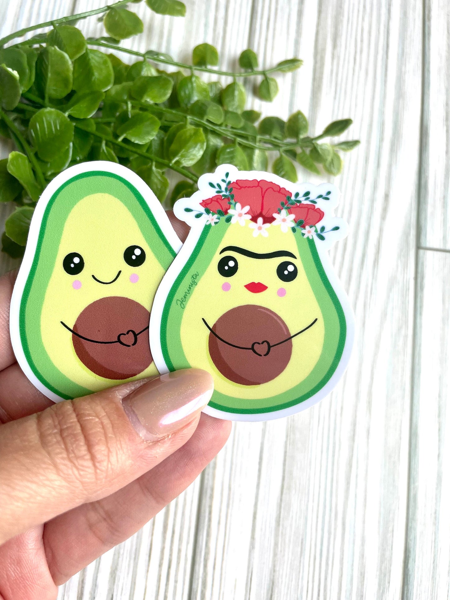 Avocado Cutie Vinyl Sticker