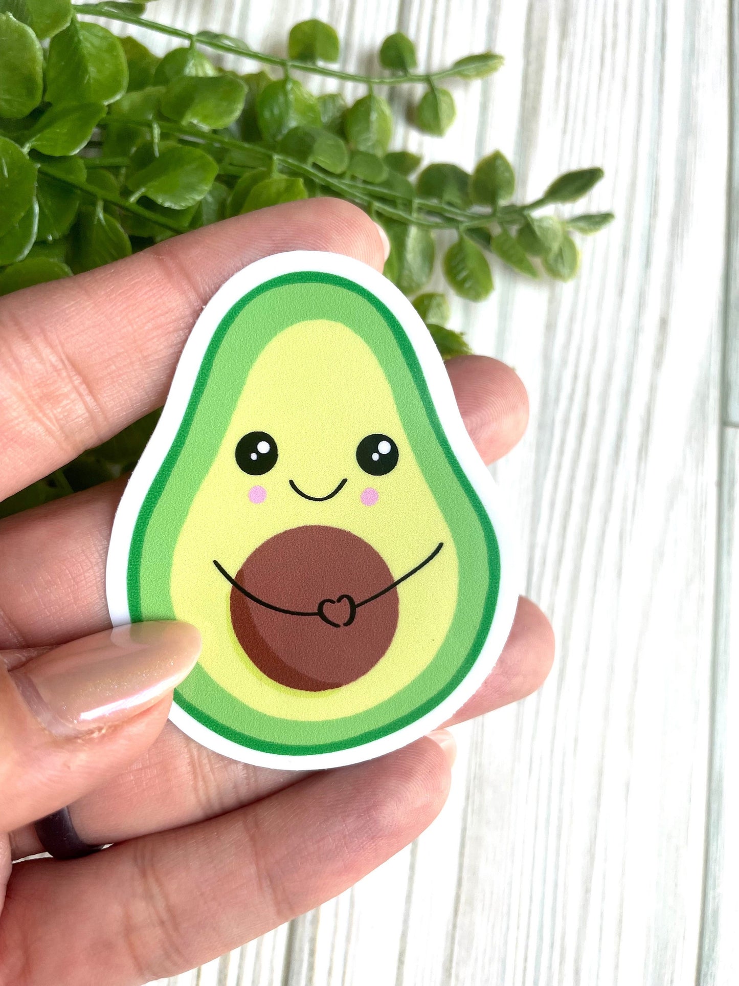 Avocado Cutie Vinyl Sticker