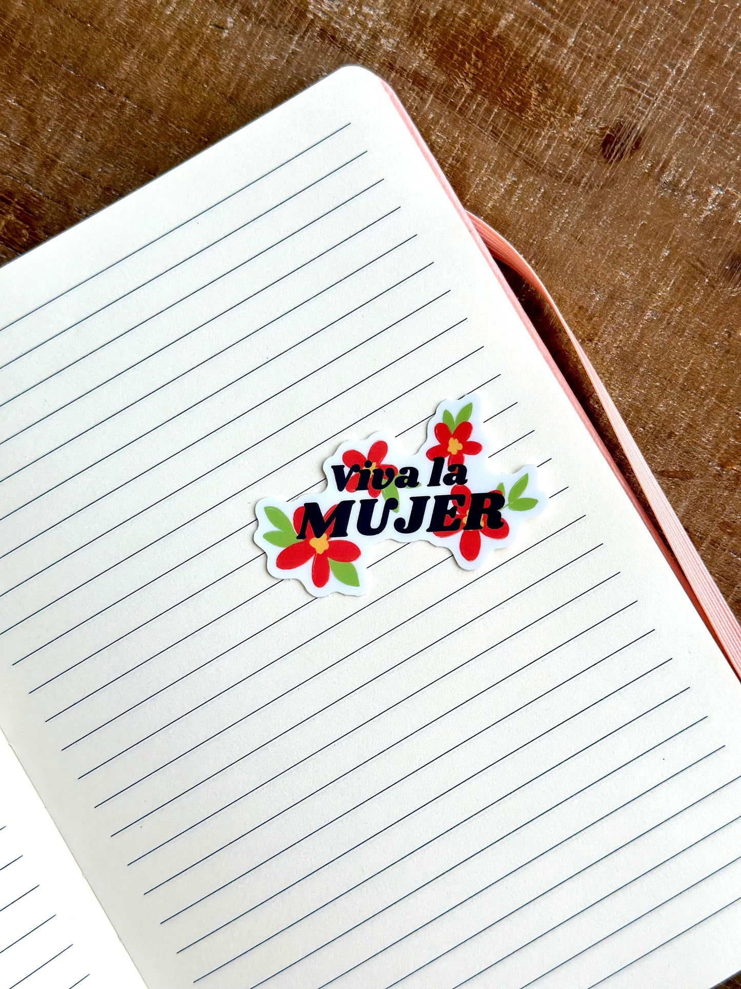 Viva la Mujer Waterproof Sticker